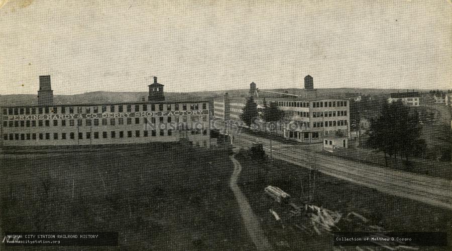 Postcard: H. E. H. and Derry Shoe Co.